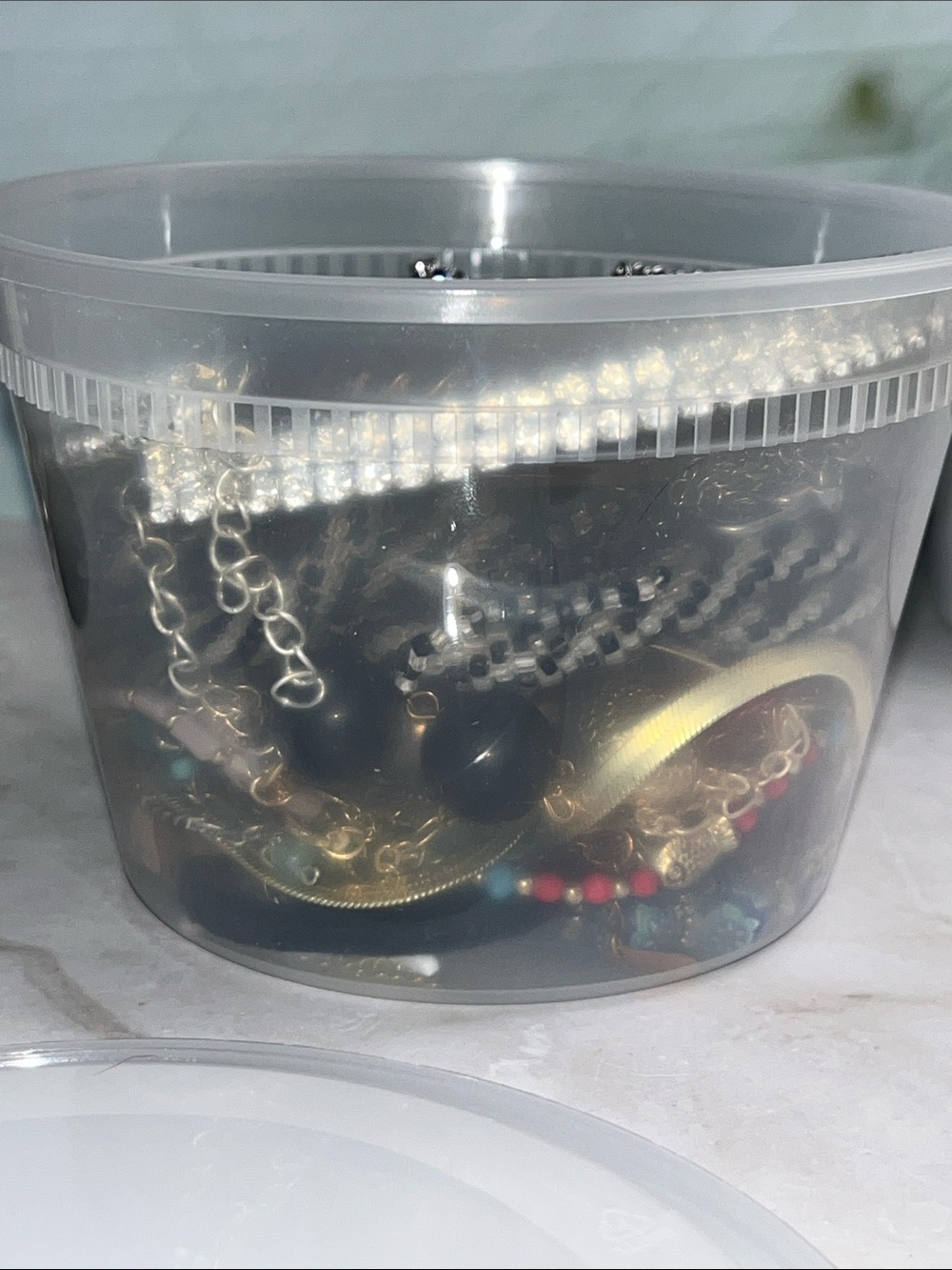 Mystery Jewelry Jar D424 - Picture 3 of 6